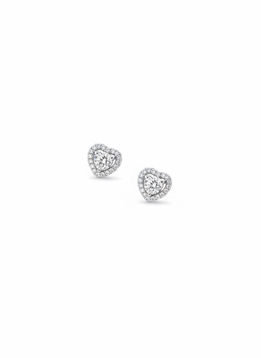 Heart Halo Earring